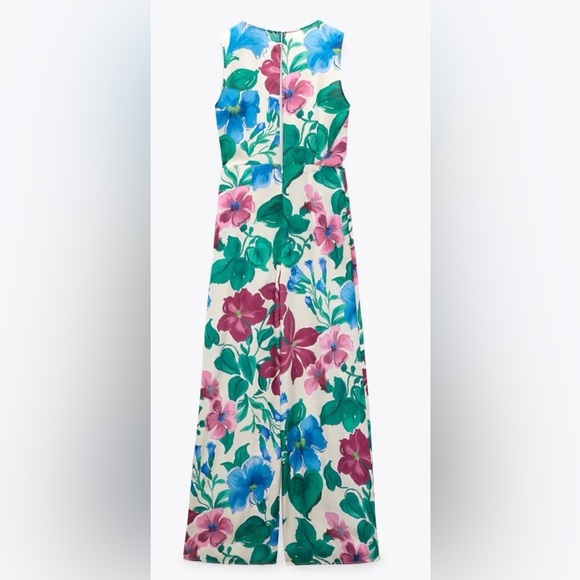 Zara Flowers Jumpsuit - Picture 4 of 7